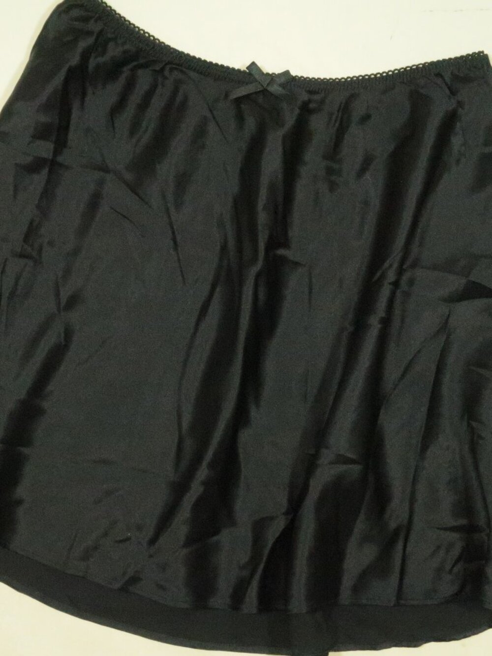 Reformation Silk Mini Skirt Womens XS Black Unlined A Line